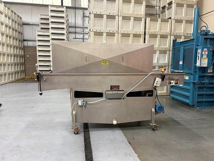 Used Washer, Crate, Lug, Stainless Steel, Continuous, Innotech, #5991178