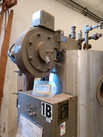 Used Boiler, 9.5 HP, Fulton, 100 PSI, Gas-fired, ICS 9.5-LE #S737079