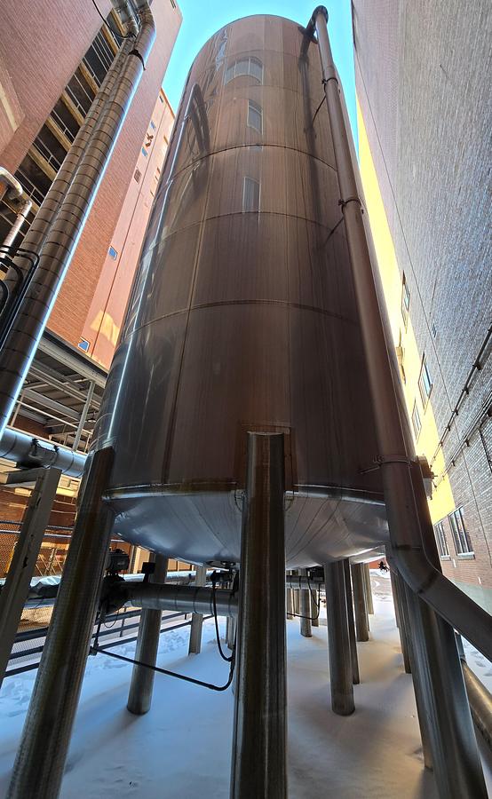 Used Tank, 20,000 Gallon, Duplex 2205 Stainless Steel, Insulated, Mueller, #5991692