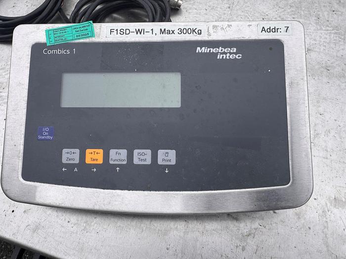 Used Scale, Platform, Minebea Intec, CAIS1-UV1, Stainless Steel, 31-1/2" x 23-1/2", 300 kg (660 lbs) Capacity, #5991284