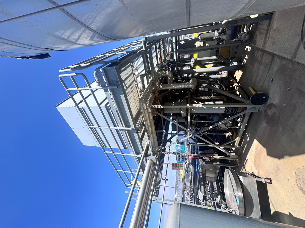 Used Cogeneration System, Natural Gas, 675 kW, GE Jenbacher JMC 312, Cooling & Heat Recovery System, Spare Engine, #