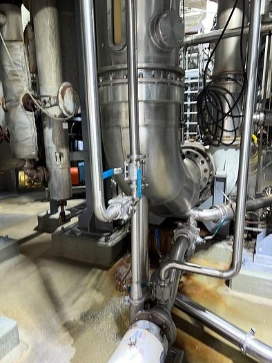 Used Evaporator, 2-Effect, Stainless Steel, Rossi Cattelli T30 D.E. Venus - #4487802