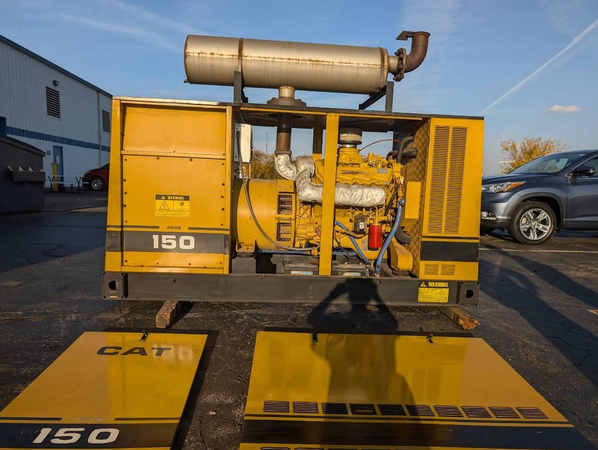 Used Generator, Diesel, 150 kW, Caterpillar 3208, Enclosed, 350 Hours, #5991635