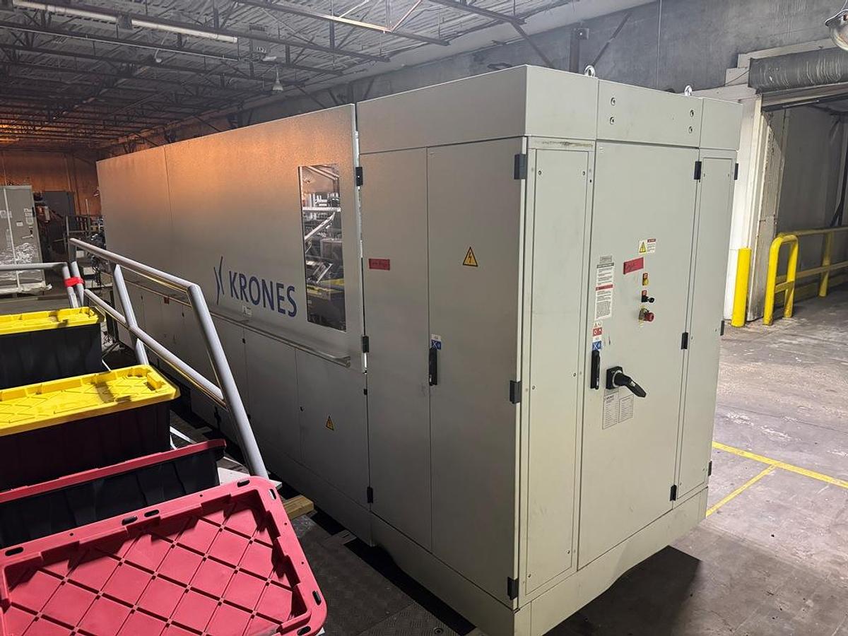 Used PET Bottling & Packaging Line, Krones Contiform 324 Pro, /Capper, Compressors, Process Skids, #5991620