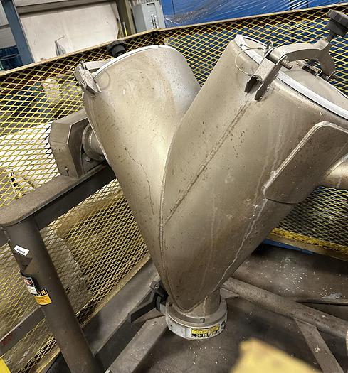 Used V-Type Mixer, 3 CF, Stainless Steal, Patterson Kelley, 290 #/CF - #5991373