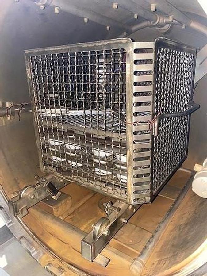 Used Autoclave, Retort, 35" X 36", Stainless Steel, 75 PSI, FMC ABRS, #5991923
