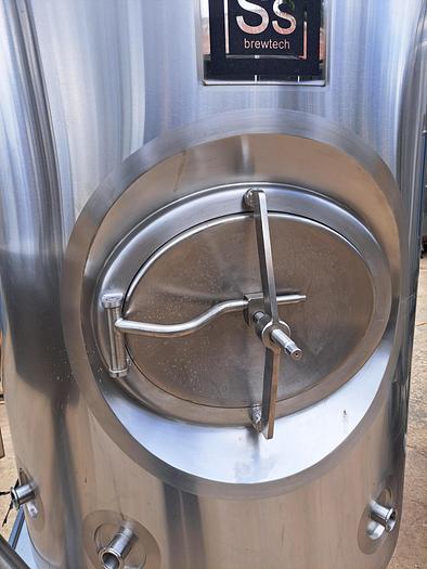 Used Tank, 200 Gallon, Stainless Steel, Insulated, Dish Top & Bottom, 36" X 48" #S745519