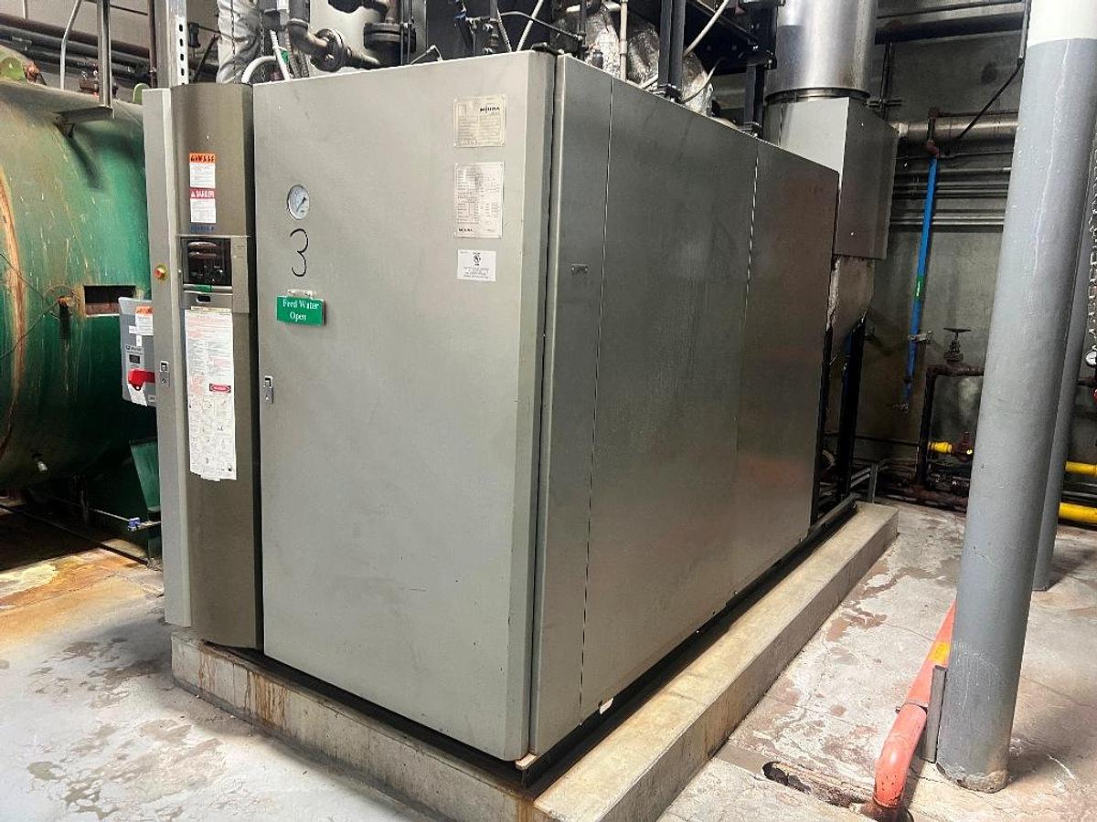 Used Boiler, 300 HP High Pressure Steam, Miura LX-300, Natural Gas-Fired, 2013, #5991633