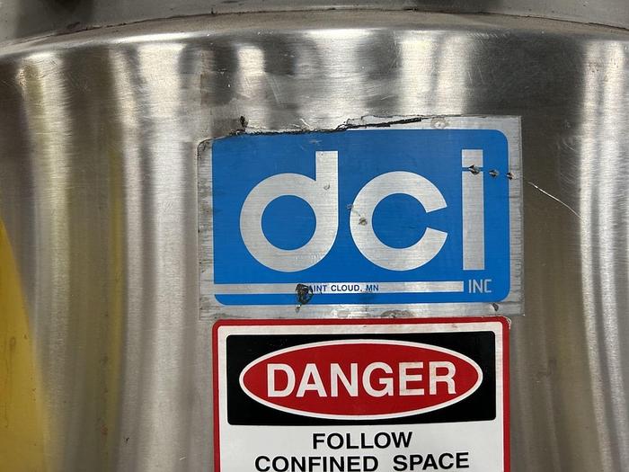 Used Reactor, 209 Gallon (790 Liter), 316L Stainless Steel, Jacketed, DCI, 45 PSI - #4755676