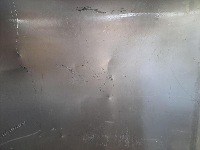 Used Tank, 1,024 Gallon, 316 Stainless Steel, Chem Tek, 6' x 6', OT/FB #S737705