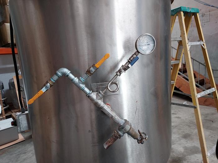 Used Kettle, 200 Gallon, Dual Motion Scraper Agitated, Jacketed - #