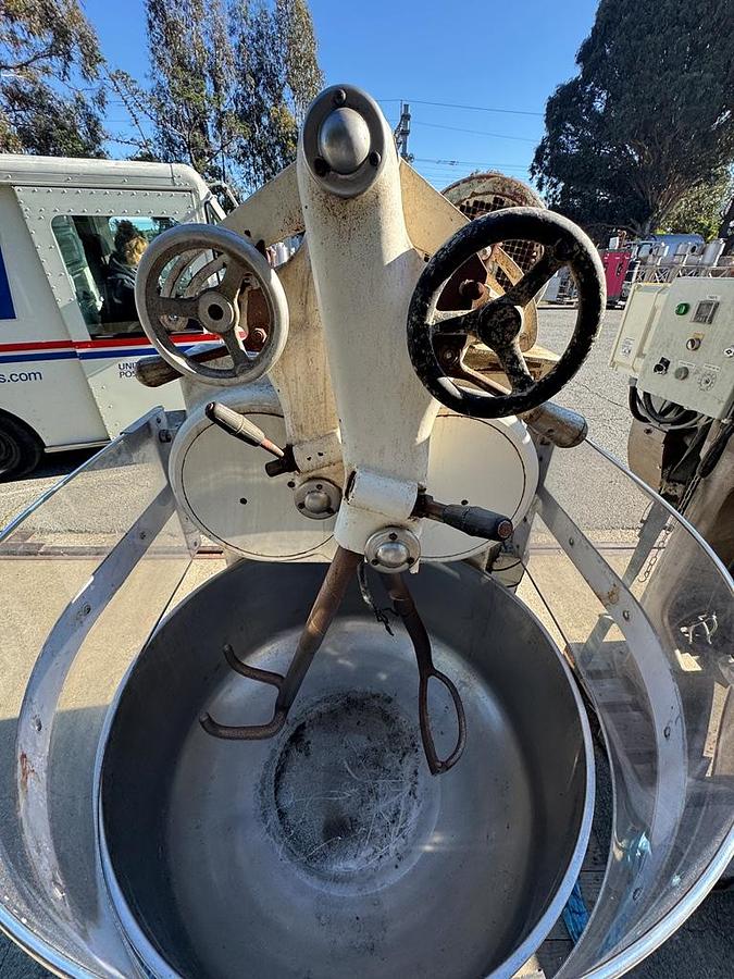 Used Mixer, Horizontal Dough Mixer, Artofex PH-20, Kneading Type, 20 kg, Stainless Steel, #5991686