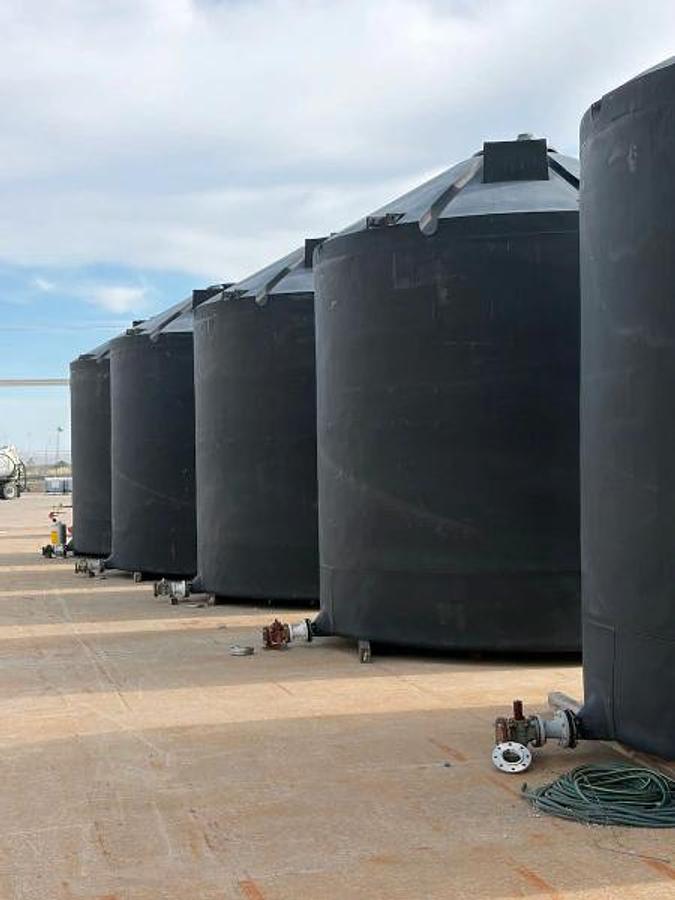 Used Tank, 13,650 Gallon, XLPE Polyethylene, Vertical Storage, Douglas Tank Sales, #5991779