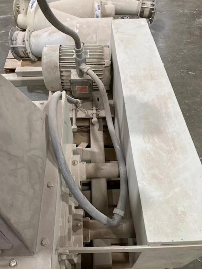 Used Mill, Roll, 8" x 16", Dual Roll, Kice Rotary Airlock, 10 HP, #5991798