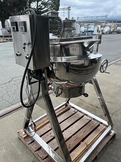 Used Kettle, 40 Gallon, Stainless Steel, Electrically Heated, Tilt #S745110
