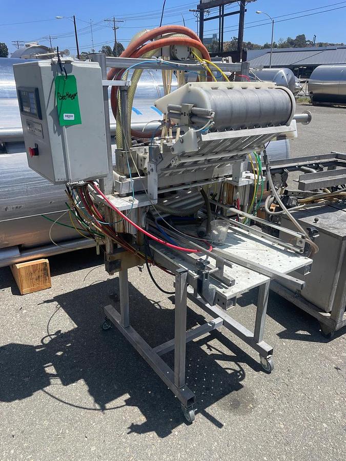 Used Filler, Bottle, 6 Fill Heads, M6, Meheen, Crowner, #5990957