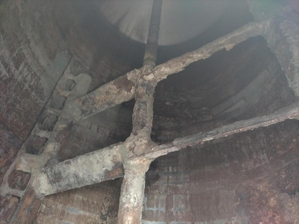 Used Tank, 5,000 Gallon, 304 Stainless Steel, Jacketed, Agitated, Cherry Burrell, #5991522