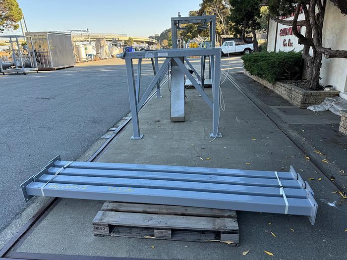 Used Tank, 1,700 Gallon, 316 Stainless Steel, Double Agitation, Feldmeier, #5990996