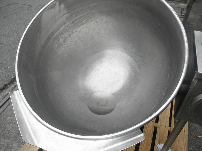 Used Kettle, 60 Gallon, S/st, Jkt, Cleveland, Mdl KDL-60T SH, #S740970