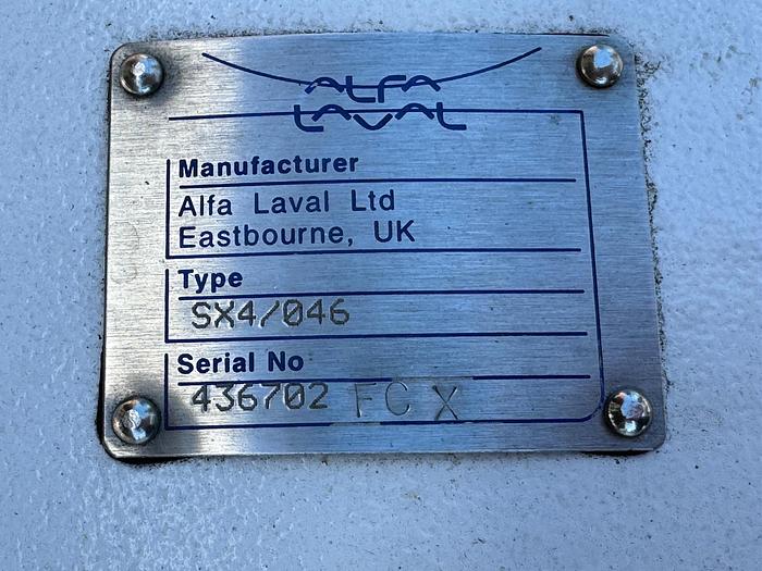 Used Pump, Positive, Alfa Laval, Mdl SX 47046, 2 HP, 2" In/Out, #5880229