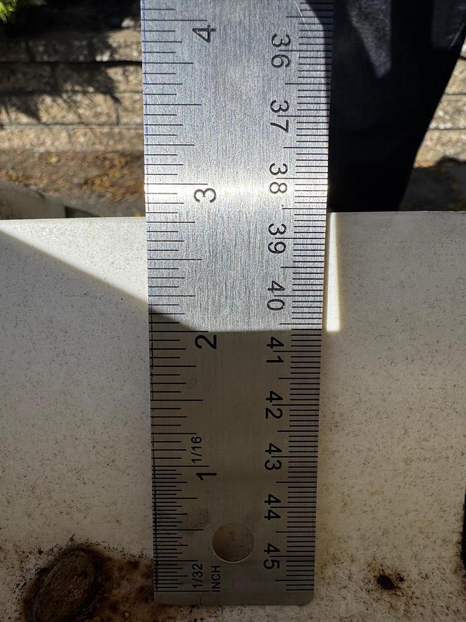 Used Conveyor, Belt, 11.75” x 12’, Incline, VWM, Cleated Belt, Stainless Steel, #5991417