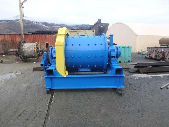 Used Ball Mill, 4' Diam x 5' Long, Denver, Rubber Lined - #D745262