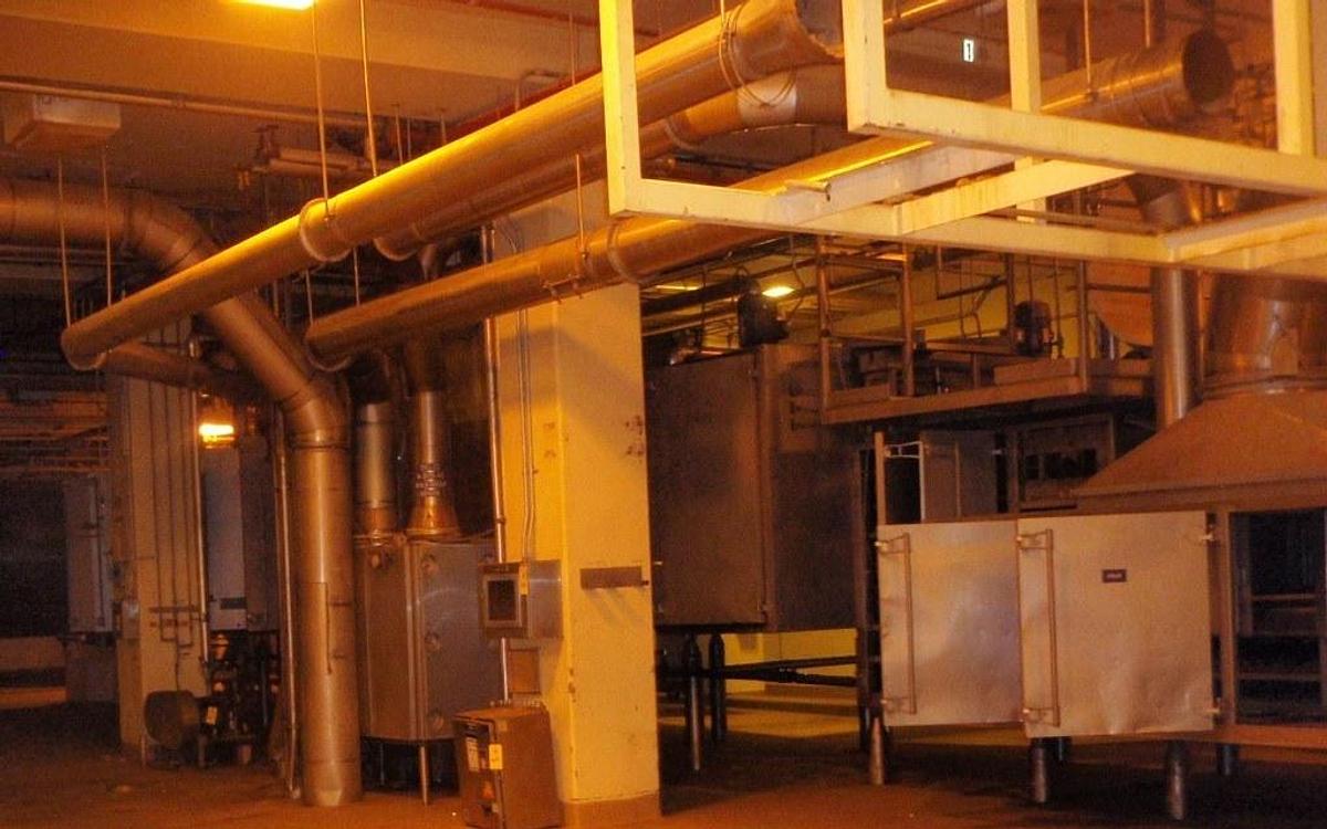 Used Dryer, Apron, 80" x 54', S/st, Proctor & Schwartz, Dbl Pass #5991902