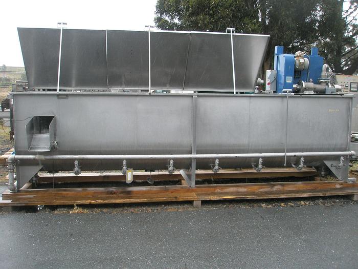 Used Blancher, Screw, 36" X 14', S/st, Steam, #S736790