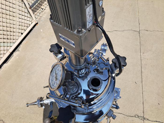Used Reactor, 4 Gallon, 316L Stainless Steel, FV/50/60 PSI, ALLOY Products #5990948