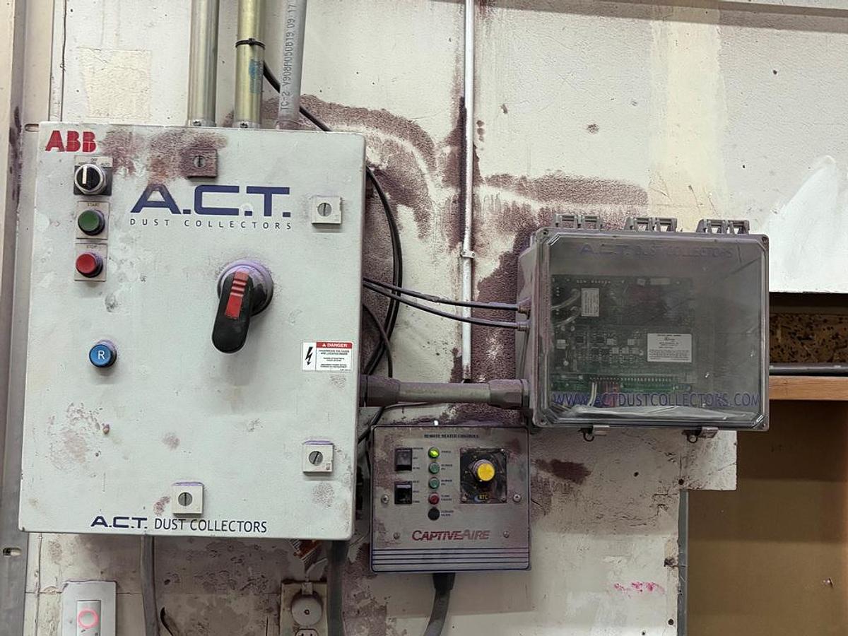 Used Dust Collector, Cartridge, ACT, Model ACT 3-12, 15HP, #5991979