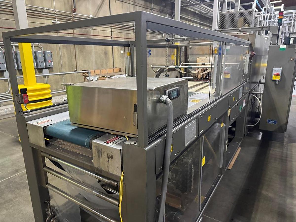 Used Case Packaging Line, Lantech / SWF / Markem / Kisters / Columbia, Stainless Steel, #5991612