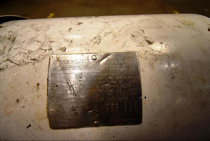 Used Pump, Positive, Waukesha, 60, 10 HP, 2.5" In/Out, #5991043