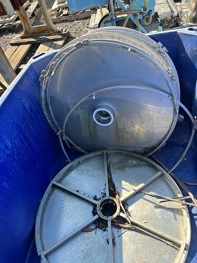 Used Filter, Pressure Leaf, 120 SF, Jkt, 316L S/st, Schenk, VTHL #S740473