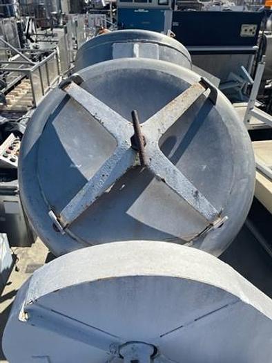 Used V-Type Mixer, 10 CF, Twin Shell, Patterson Kelley, 90 #/CF - #