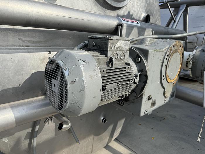 Used Tank, 1,700 Gallon Stainless, Jacketed, Dbl Agitation, #5990995