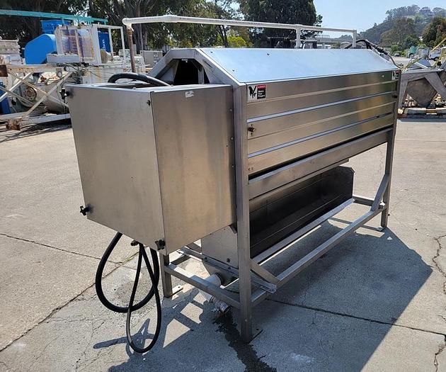 Used Peeler, Lyco, S/st, Washer, Mdl 7000 Scrubber #C744144