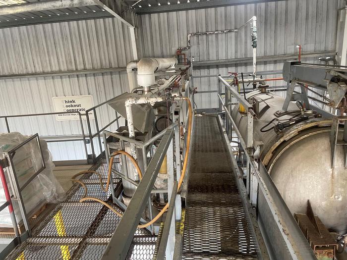 Used Filter, Pressure Leaf, 430 SF, 48” Diameter, Niagra, 48H-430-4, #5991184