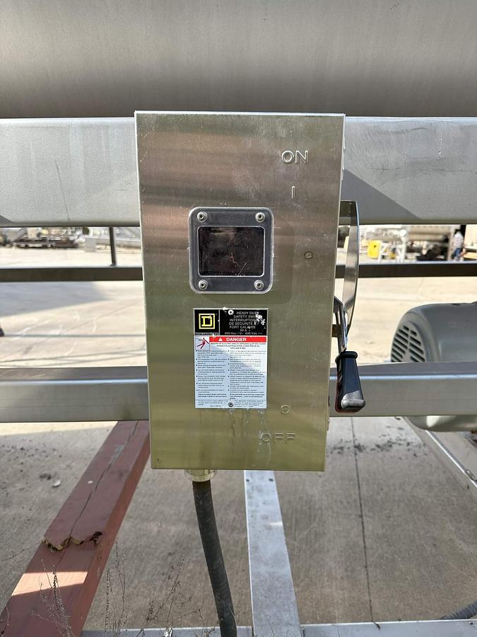 Used Mixer, Paddle, 7,500 Pound, Stainless Steel, Blentech DM-34138-IP, #5991548