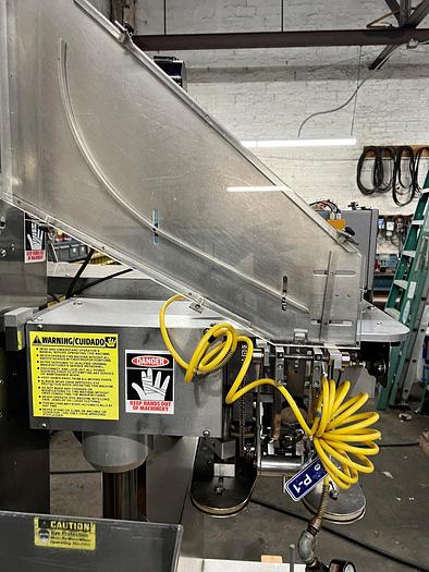 Used Capper, Inline, 6-Spindle, Kaps-All Model A-2, Cap Sorter #S745194