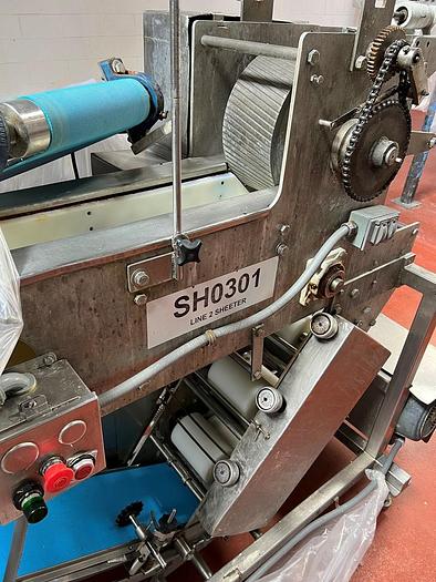 Used Sheeter, Colborne, Extruder, Filler, Conveyors, Waterfall Applicator, Pies