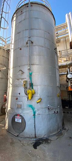 Used Tank, 9,000 Gallon, Stainless Steel, Vertical, 10' x 20', Insulated #S745497