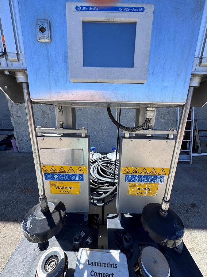 Used Filler, Keg, Sanitizer, Lambrechts, Compact 235, Tank #A743617