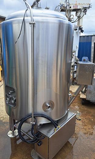 Used Tank, 200 Gallon, Stainless Steel, Insulated, Dish Top & Bottom, 36" X 48" #S745518