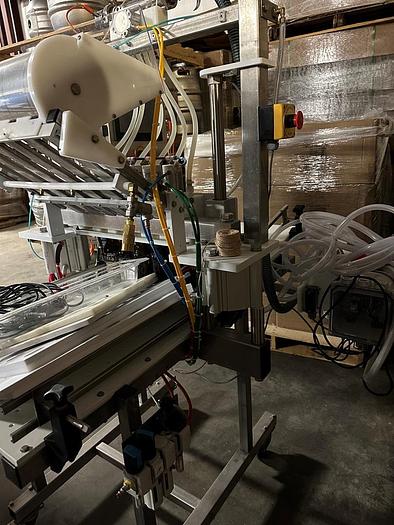 Used Filling Line, Bottles, Inline, 6-Head, Wild Goose-Meheen, 35 BPM, 22-ounce #C744955