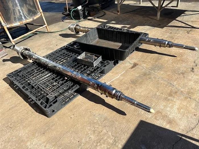 Used Votator, 6" X 72", Stainless Steel, Hot Oil, Spare Barrel, #5990977