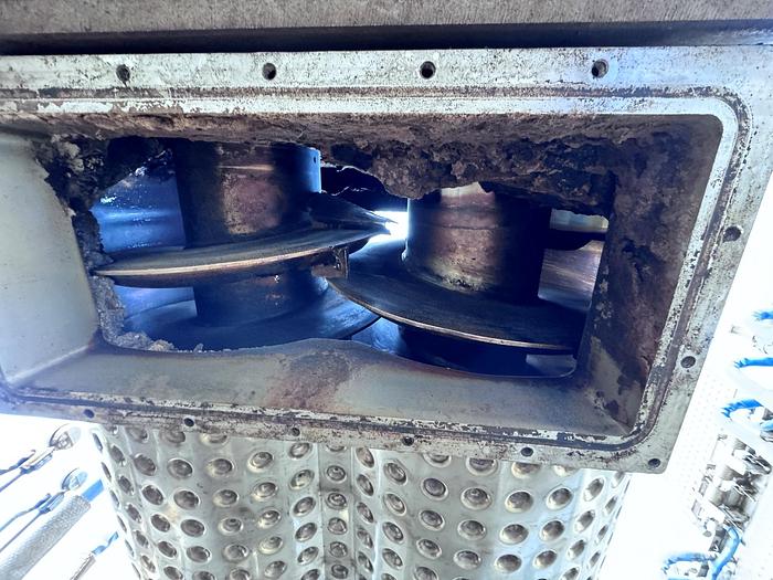 Used Holoflite, 24" X 20', Dual Screw, 316L Stainless Steel, 100 PSI #5990962