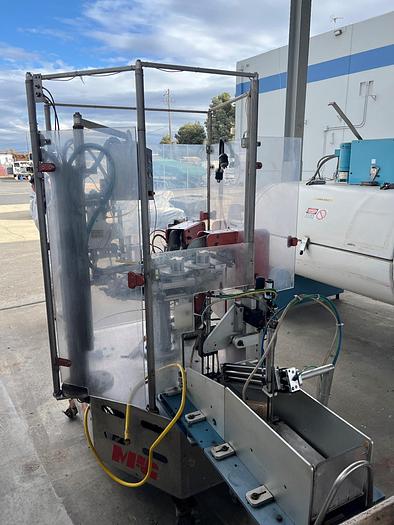 Used Filler, Pouch, Premade Bags, 6-station, Liquid Fill, Heat Sealer, Cutter - #4957749