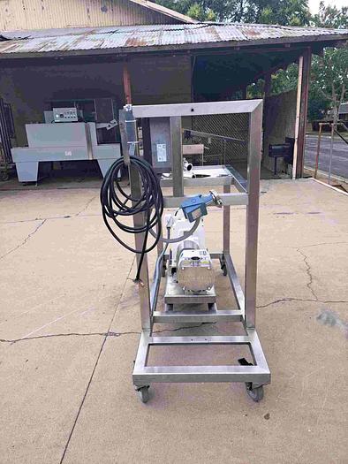 Used Pump, UNIBLOC Lobe Type, Size 450, 316 Stainless Steel #S745153