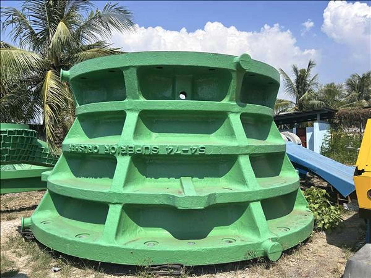 Used Crusher, Gyratory, 54" X 74", Allis Chalmers, #D737156