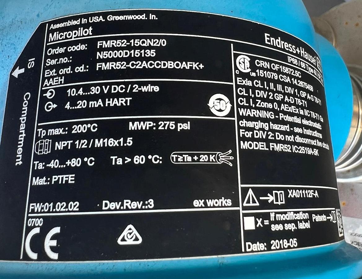 Used Tank, 2,000 Gallon, Stainless Steel, UL-142 Vessel, Modern Welding #S745124